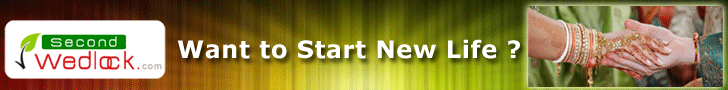 Second marriage | ReMarriage - Second Shaadi - Second wedlock - Matrimonial Portal